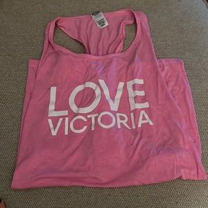 Pink Victoria secret workout tank